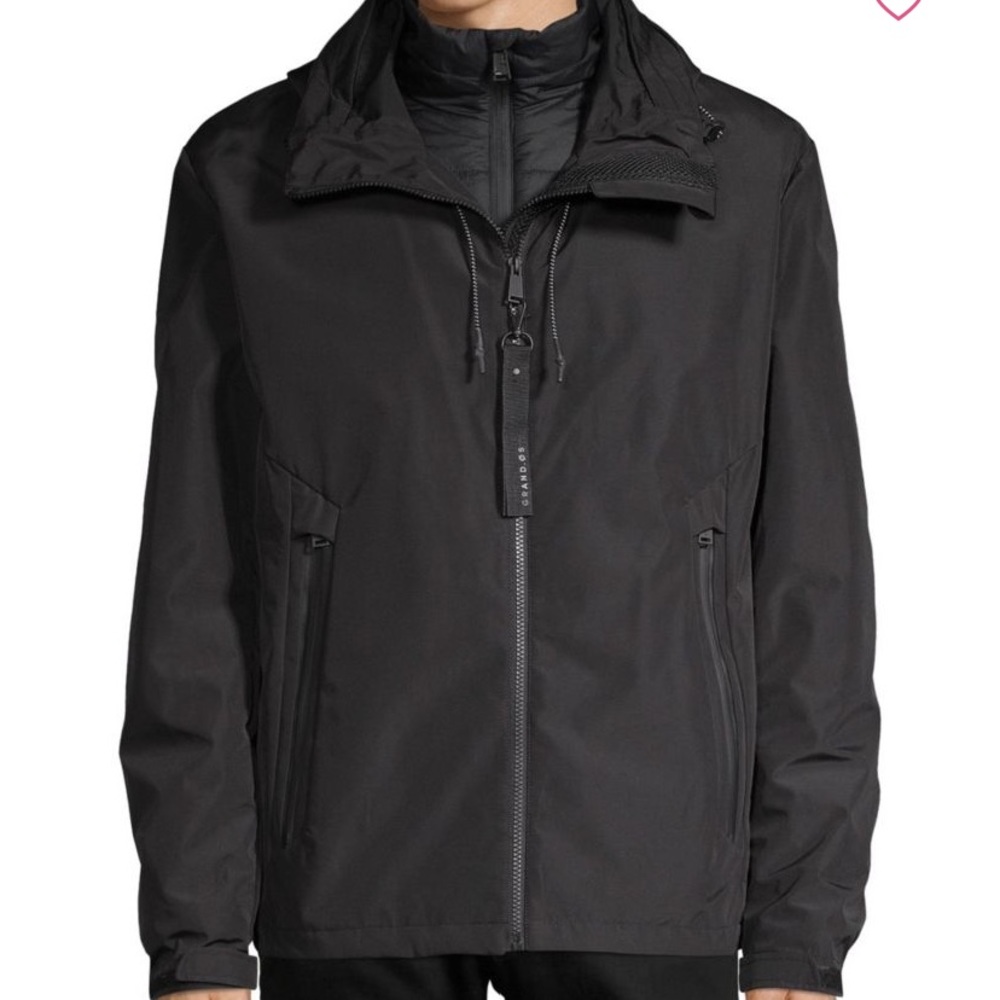 NWT Cole Haan 2-in-1 Full ZIP Hooded Jacket